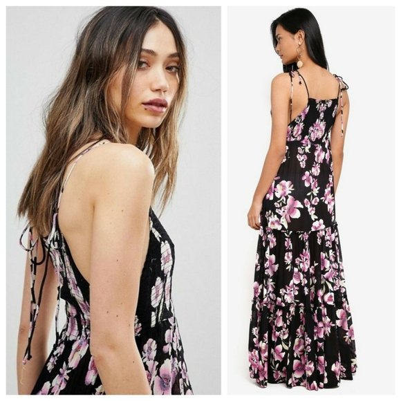 Free People Dresses & Skirts - Free People Floral Maxi Dress S